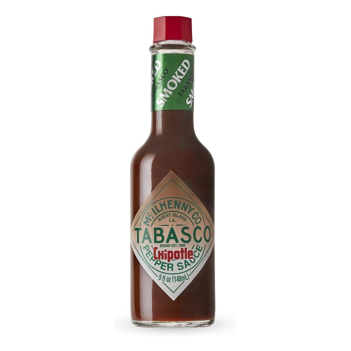 Tabasco Chipotle Hot Sauce, Salsa Picante, 5 OZ 1 Tabasco Chipotle Hot Sauce, Salsa Picante, 5 OZ
