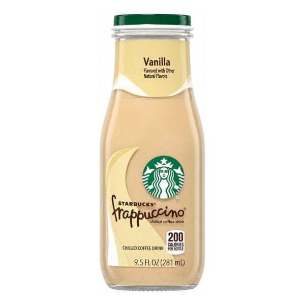 Frappuccino Vainilla, Starbucks 9.5 OZ