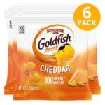 Pepperidge Farm Goldfish, Cheddar, 0.75 OZ (Pack de 6)