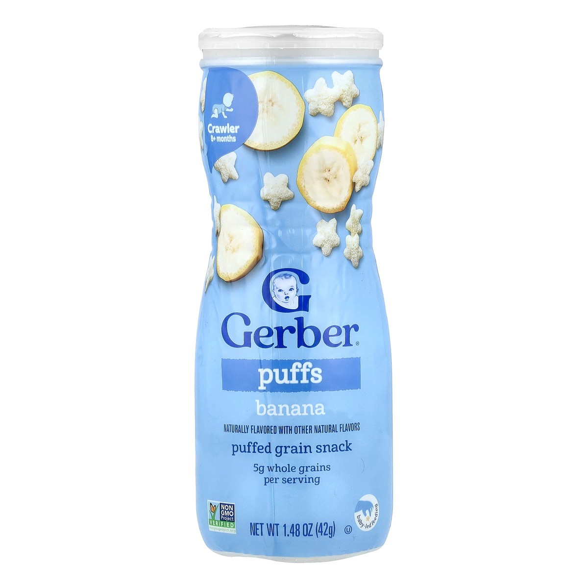 Gerber Graduates Puffs, Banana, 1.48 OZ