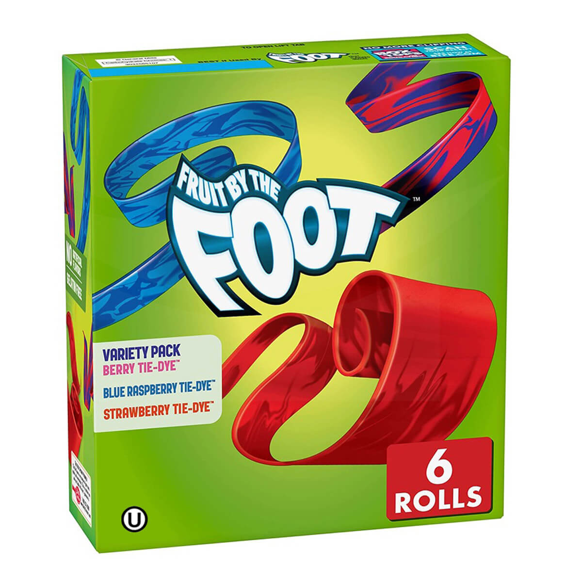 016000194304 Fruit by the Foot, Variety Pack, 6 Unidades - Imagen 1