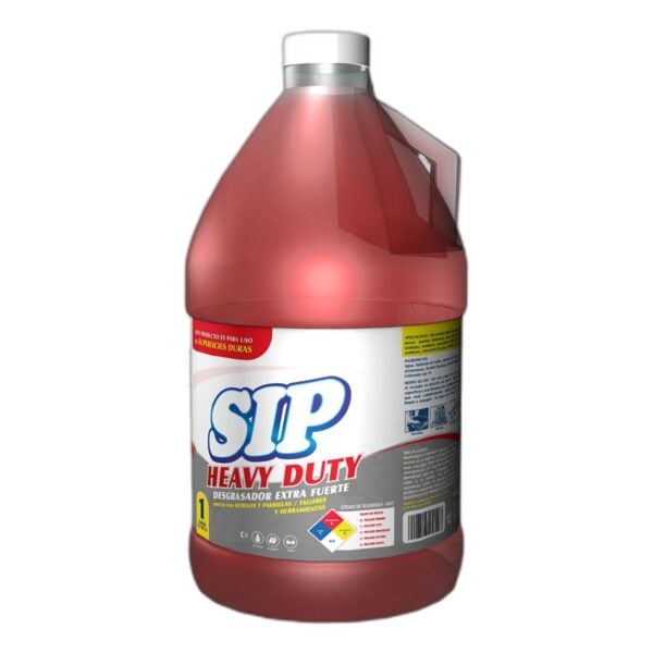 SIP Heavy Duty Desgrasador Extra Fuerte, 1 Galón