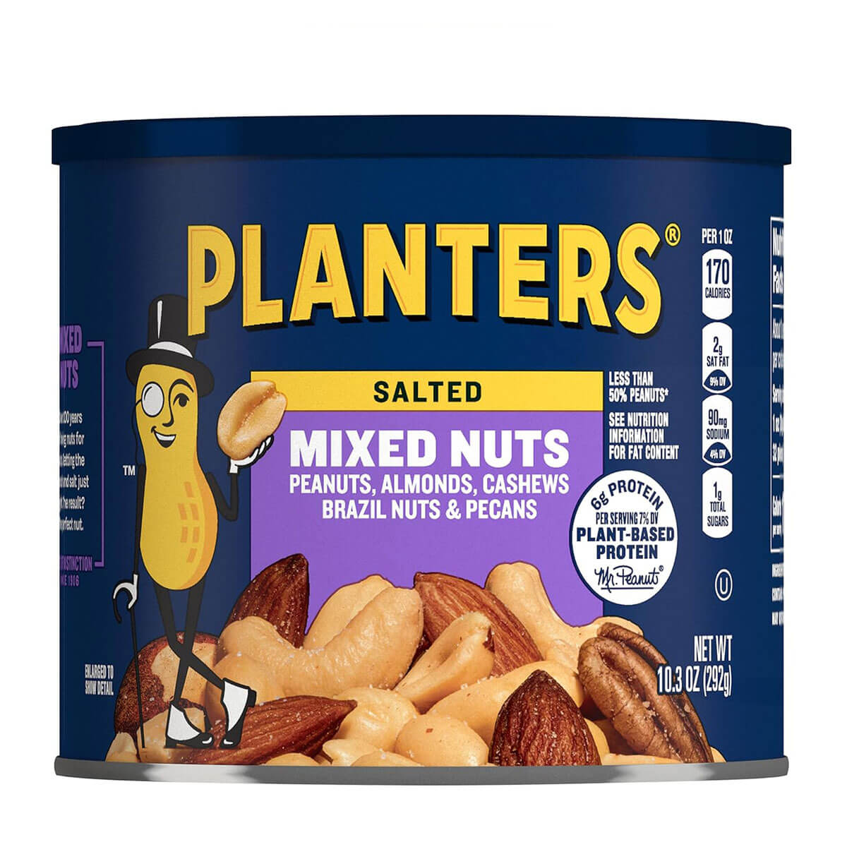 029000016651 Planters Mixed Nuts, Nueces Mixtas 10.3 OZ - Imagen 1