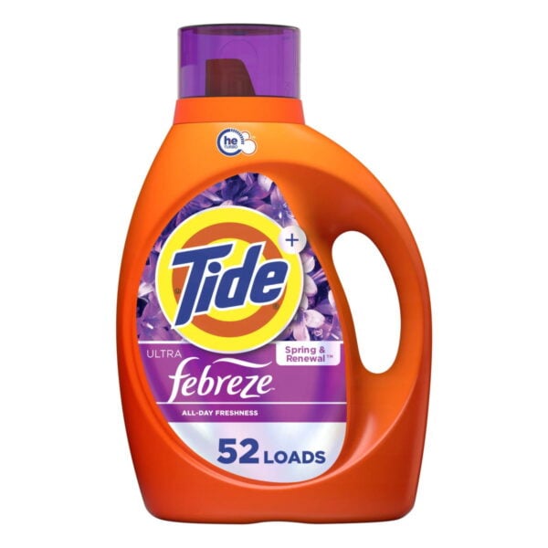 Tide Ultra Febreze, Detergente Líquido, 73 OZ