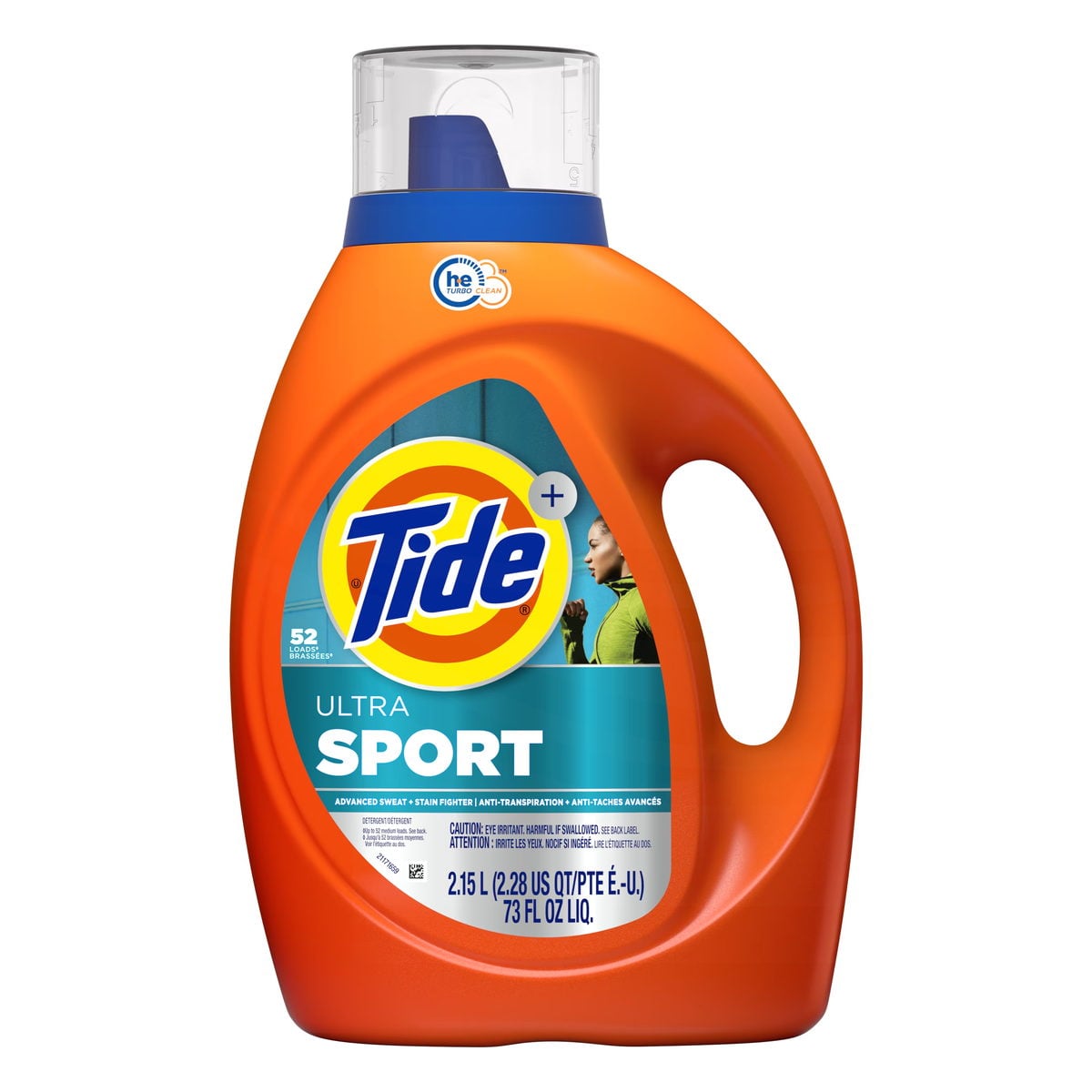 Tide Ultra Sport, Detergente Líquido, 73 OZ 1 Tide Ultra Sport, Detergente Líquido, 73 OZ
