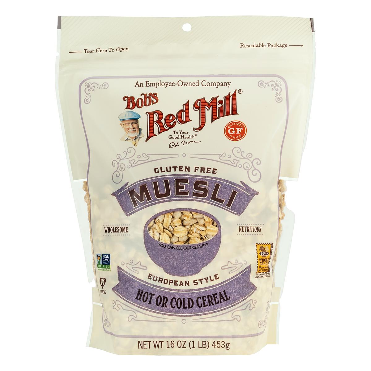 Bob's Red Mill Gluten-Free Muesli, 16 OZ 1 Bob's Red Mill Gluten-Free Muesli, 16 OZ