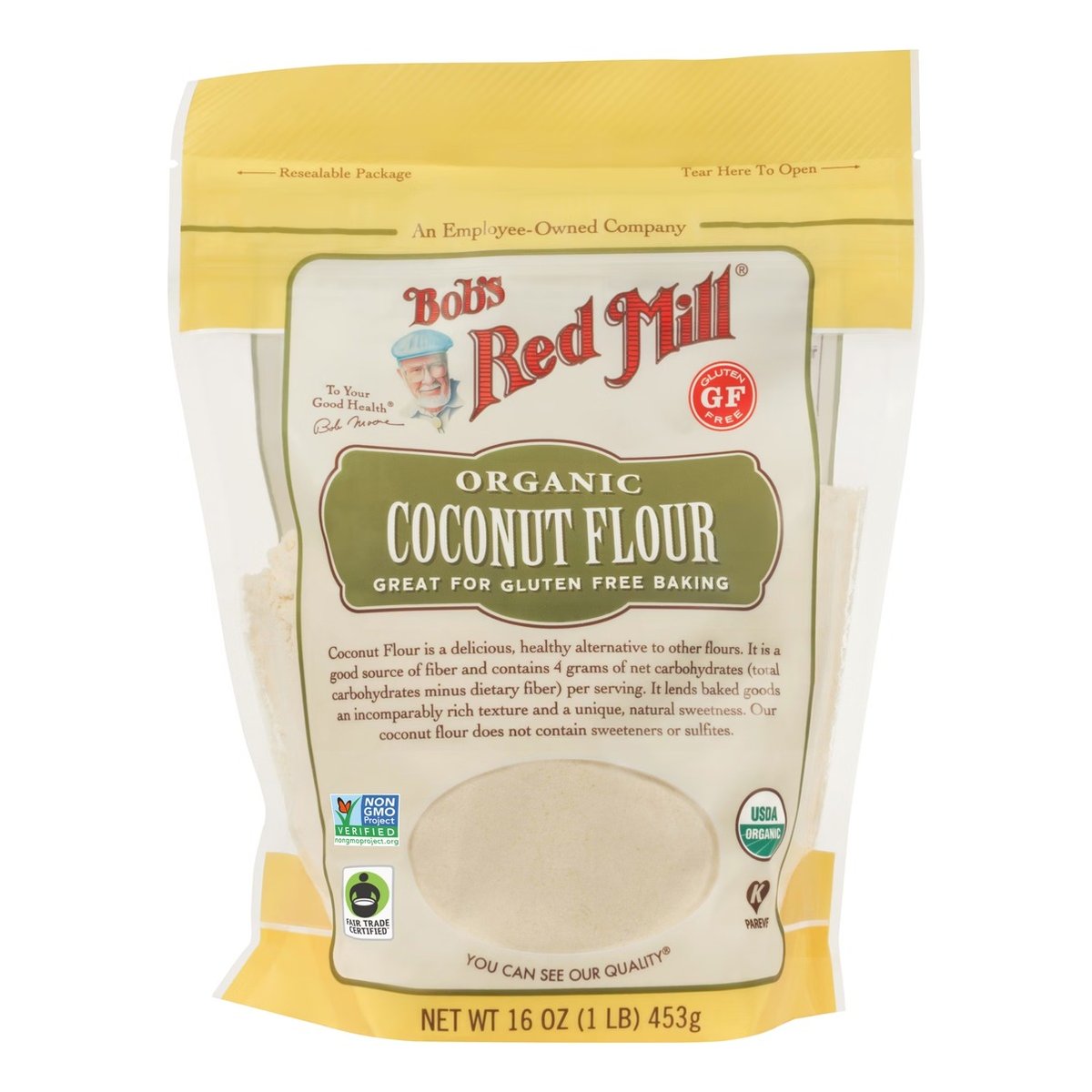 Bob's Red Mill Organic Coconut Flour, 16 OZ 1 Bob's Red Mill Organic Coconut Flour, 16 OZ