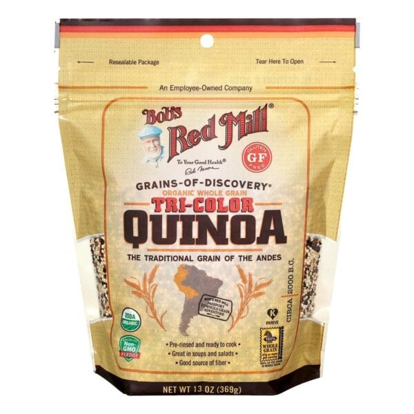 Bob's Red Mill Organic Tri-Color Quinoa, 13 OZ