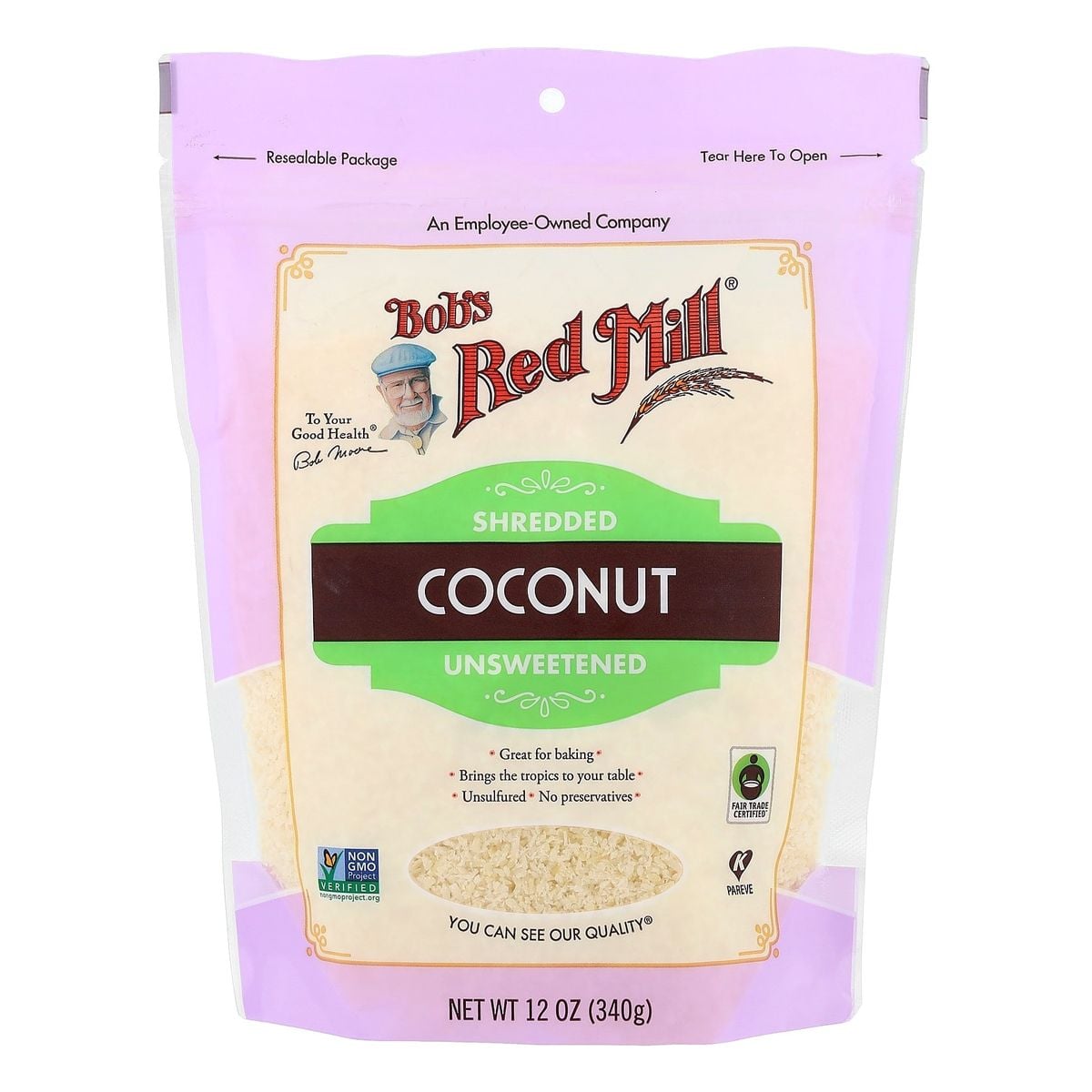 Bob's Red Mill Shredded Coconut, 12 OZ 1 Bob's Red Mill Shredded Coconut, 12 OZ
