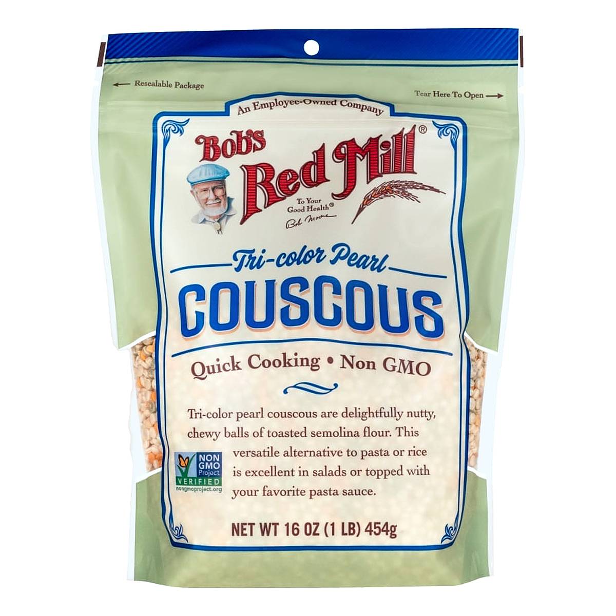Bob's Red Mill Couscous Tri-Color Pearl, 16 OZ 1 Bob's Red Mill Couscous Tri-Color Pearl, 16 OZ