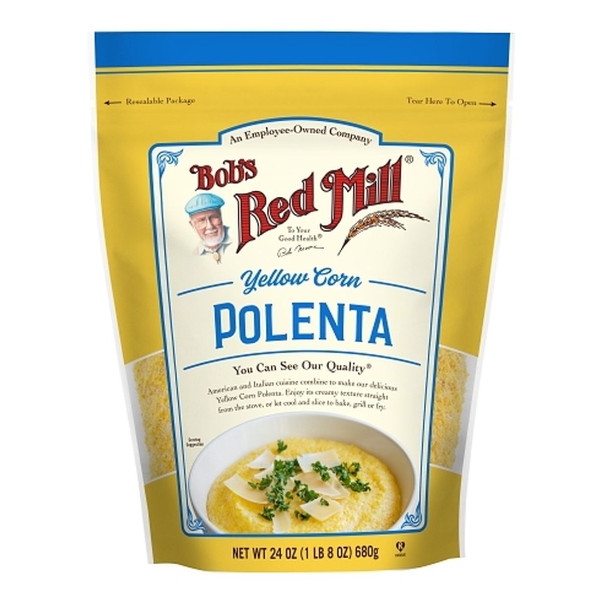 Bob's Red Mill Yellow Corn Polenta, 24 OZ 1 Bob's Red Mill Yellow Corn Polenta, 24 OZ