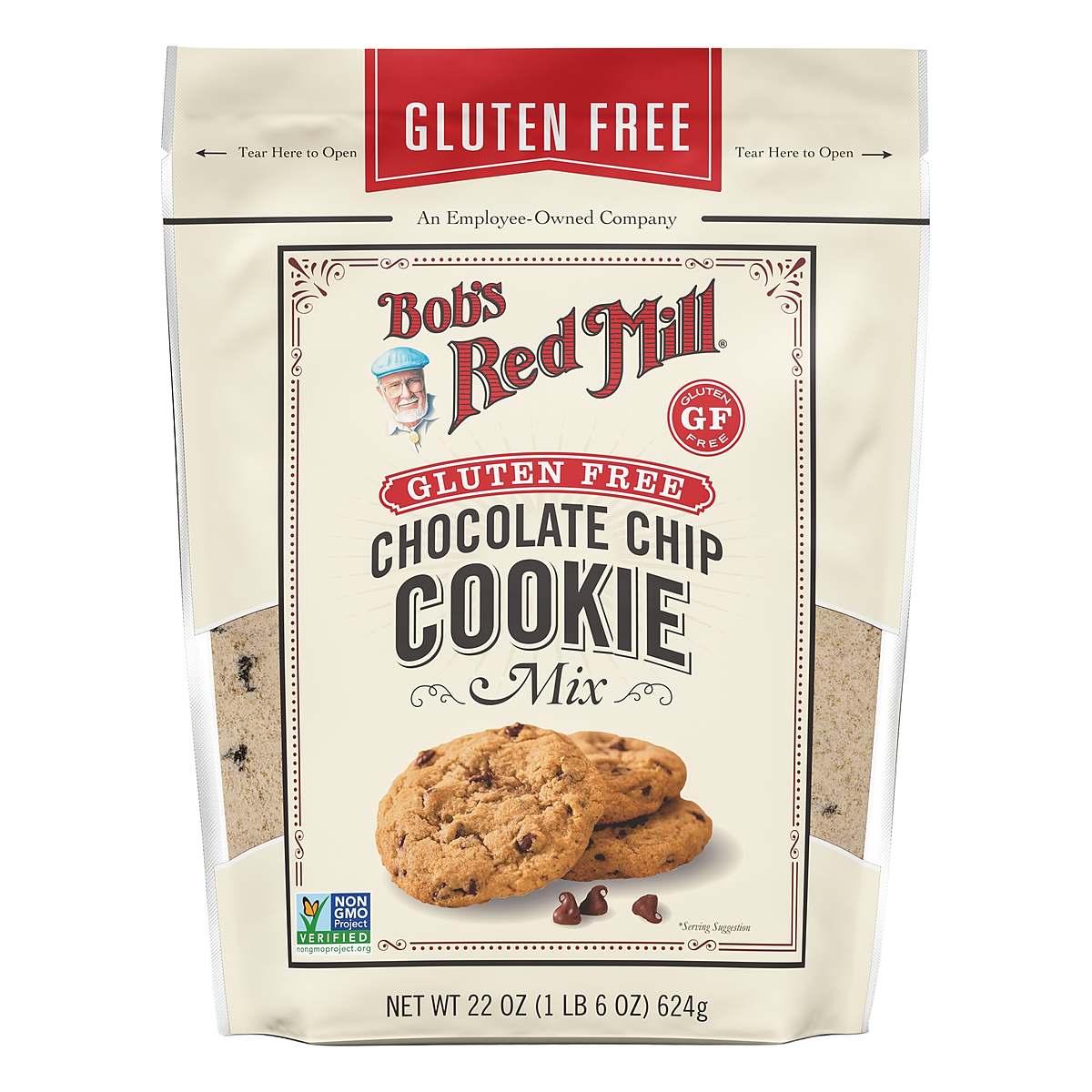 Bob's Red Mill Gluten Free Chocolate Chip Cookie Mix, 22 OZ 1 Bob's Red Mill Gluten Free Chocolate Chip Cookie Mix, 22 OZ