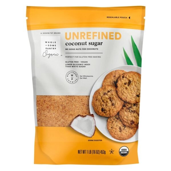 Wholesome Pantry Orgánico Azúcar de Coco, 16 OZ