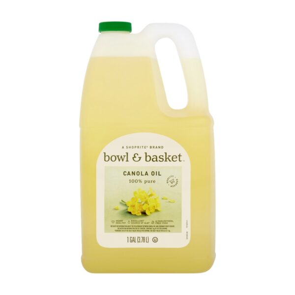 Bowl & Basket Canola Oil, 128 OZ