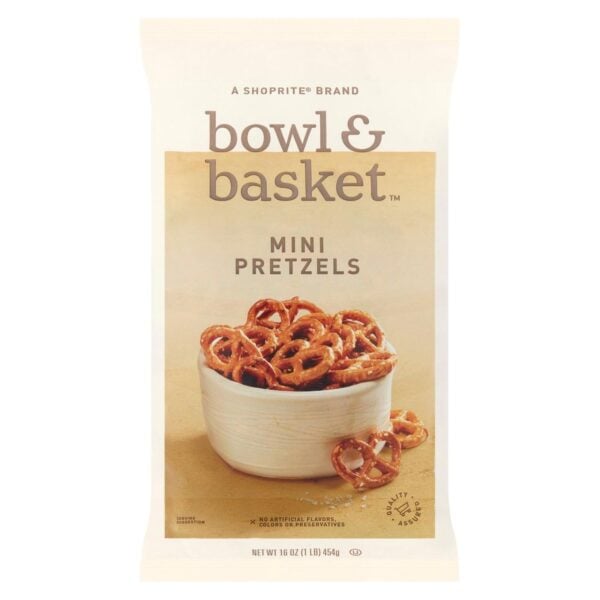 Bowl & Basket Pretzels Mini Trenzados, 16 OZ