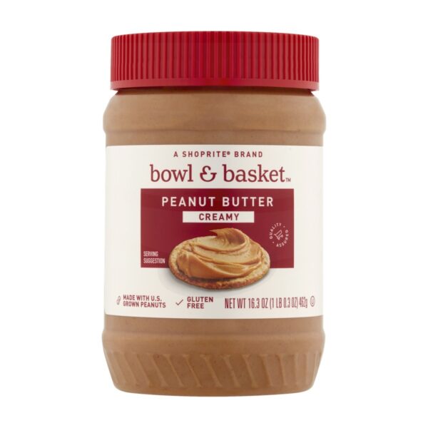 Bowl & Basket Peanut Butter Creamy, 16.3 OZ
