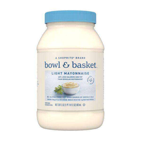 Bowl & Basket Light Mayonnaise, 30 OZ
