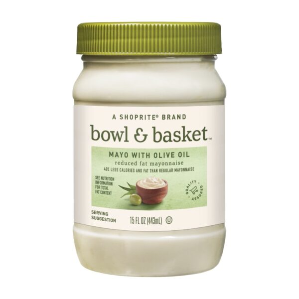 Bowl & Basket Mayonnaise with Olive Oil, 15 OZ