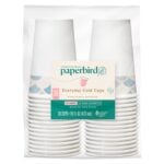 Paperbird Vasos de Papel Desechables, 30 Unidades