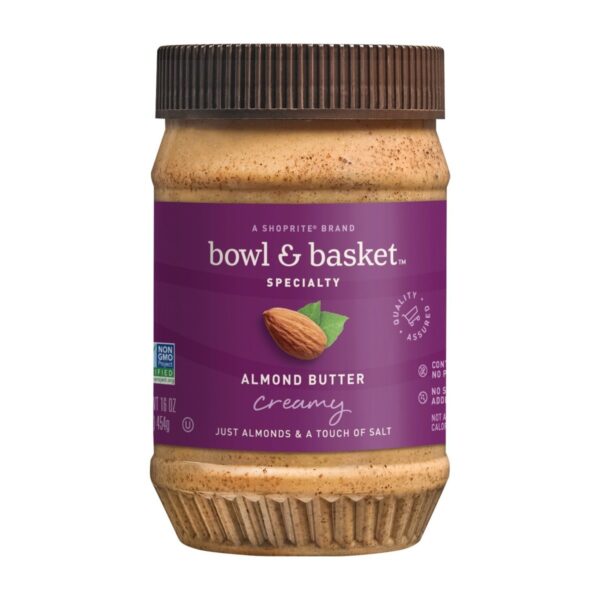 Bowl & Basket Specialty Almond Butter Natural, 16 OZ
