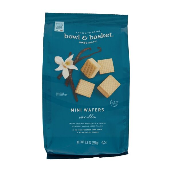 Bowl & Basket Specialty Mini Vanilla Wafers, 8.8 OZ