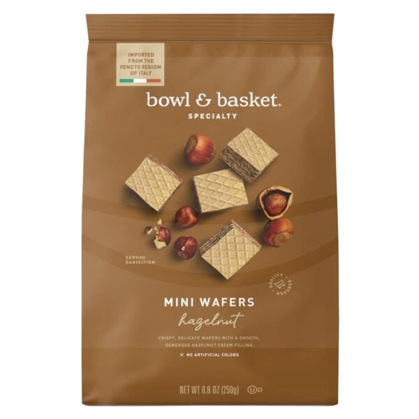 Bowl & Basket Mini Wafers Avellana, 8.8 OZ