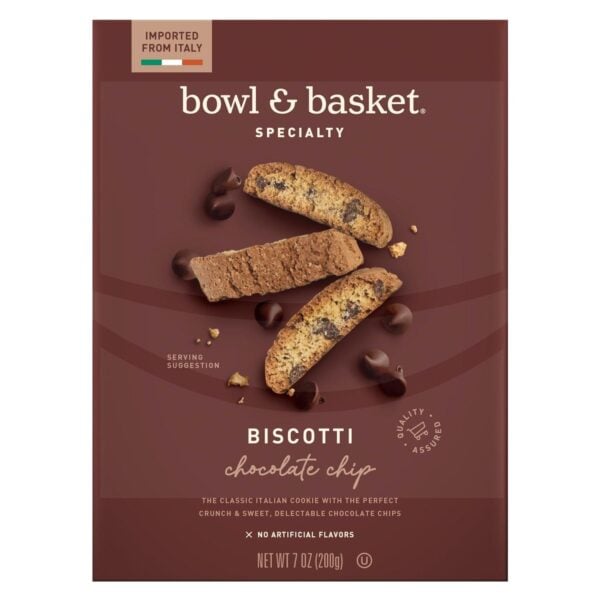 Bowl & Basket Biscotti de Chocolate, 7 OZ