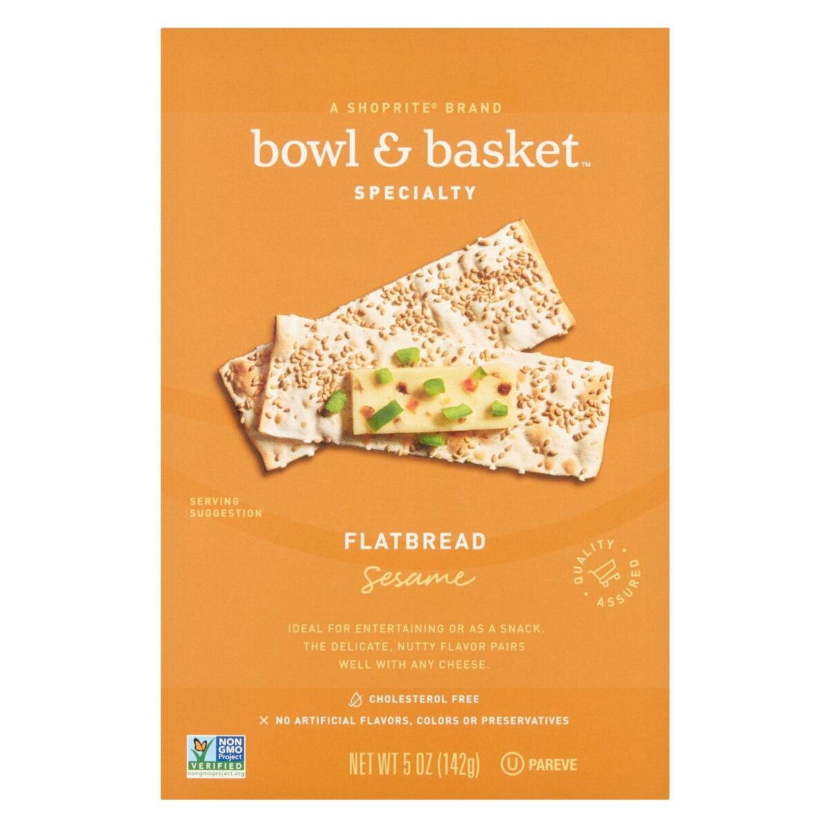 Bowl & Basket Crackers / Galletas de Ajonjolí, 5 OZ
