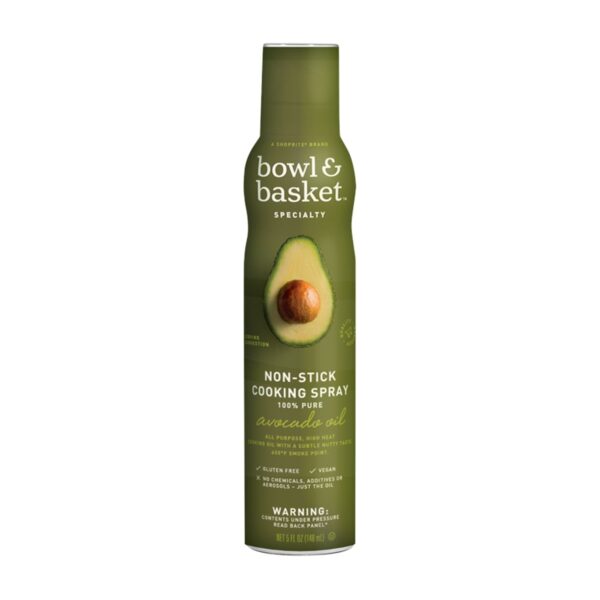 Bowl & Basket Specialty Non-Stick Avocado Cooking Spray, 5 OZ