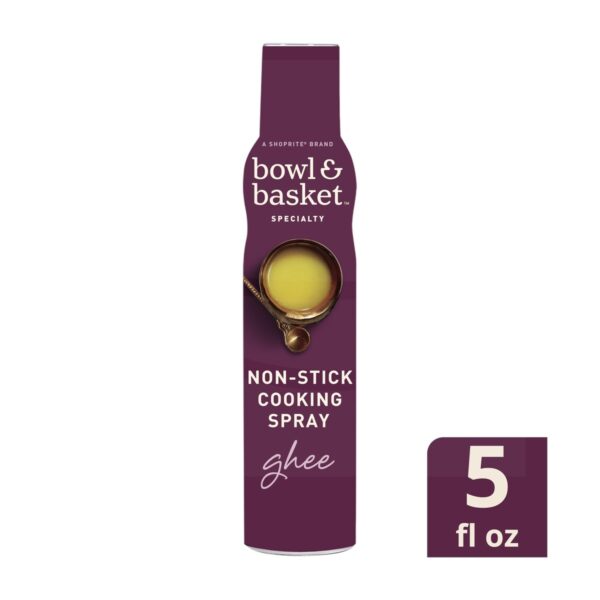 Bowl & Basket Specialty Non-Stick Ghee Cooking Spray, 5 OZ