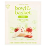 Bowl & Basket Teethers / Galletas para Bebé Manzana, 1.76 OZ