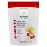 Wholesome Pantry Orgánico Puffs para Bebé Manzana y Fresa, 1.48 OZ