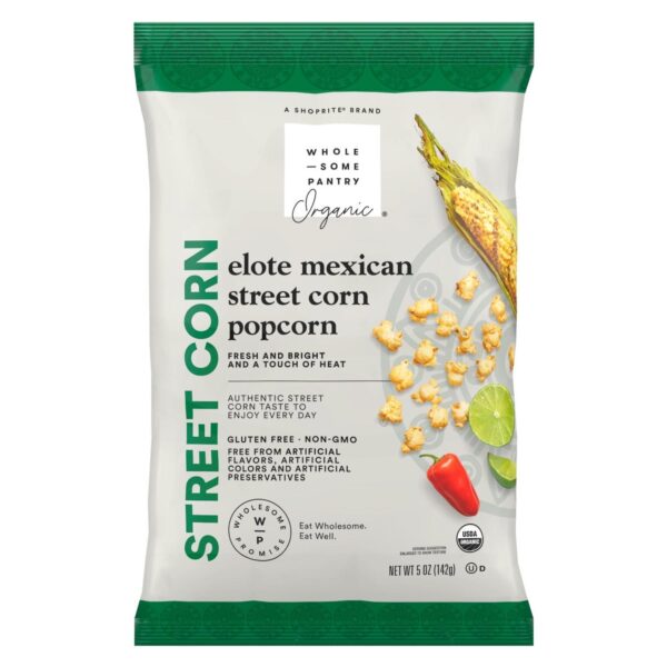 Wholesome Pantry Orgánico Popcorn Elote Mexicano, 5 OZ