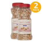 Bowl & Basket Dry Roasted Salted Peanuts, 16 OZ (Pack de 2)