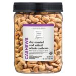 Wholesome Pantry Orgánico Cashews / Pepitas de Marañón Roasted Salados, 8 OZ