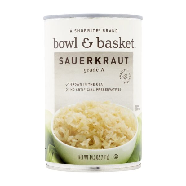 Bowl & Basket Canned Sauerkraut, 14.5 OZ