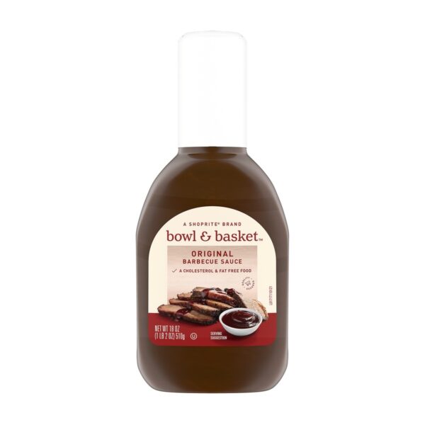 Bowl & Basket Original BBQ Sauce, 18 OZ