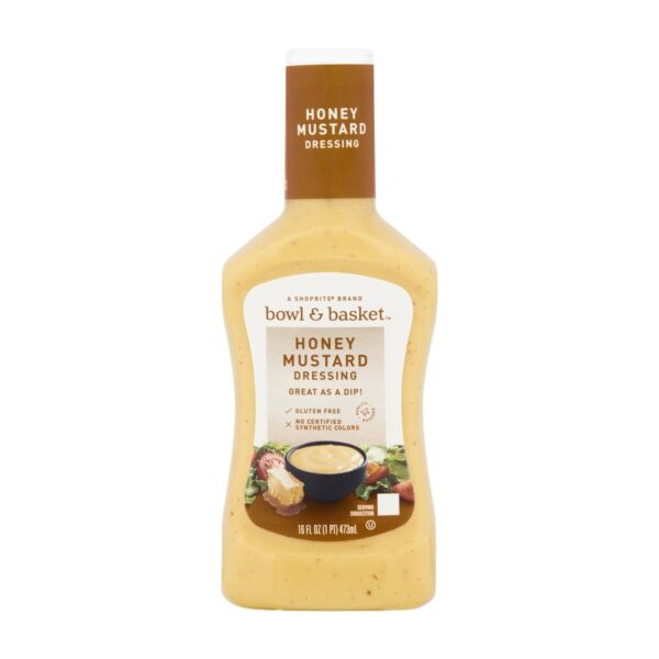 Bowl & Basket Honey Mustard Dressing, 16 OZ