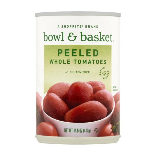 Bowl & Basket Peeled Whole Tomatoes, 14.5 OZ