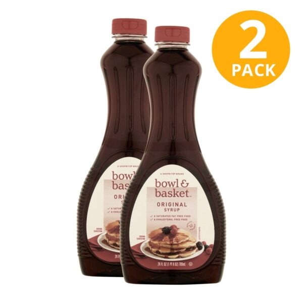 Bowl & Basket Original Syrup, 24 OZ (Pack de 2)