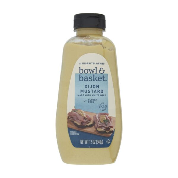Bowl & Basket Dijon Mustard, 12 OZ