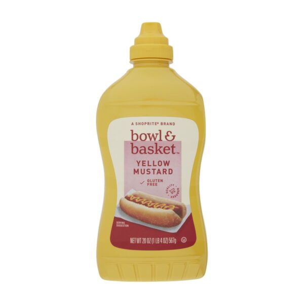 Bowl & Basket Yellow Mustard, 20 OZ