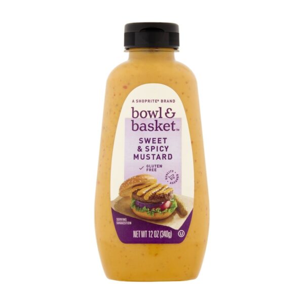 Bowl & Basket Sweet and Spicy Mustard, 12 OZ