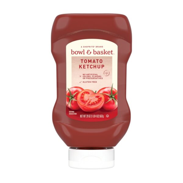 Bowl & Basket Ketchup, 20 OZ
