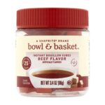 Bowl & Basket Instant Cubes Granulated Beef Bouillon 25 Count, 3.4 OZ