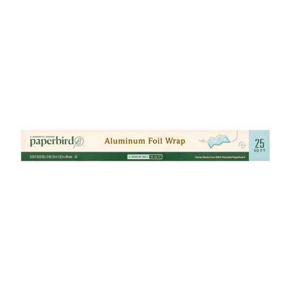Paperbird Aluminum Foil, 25 SQ FT