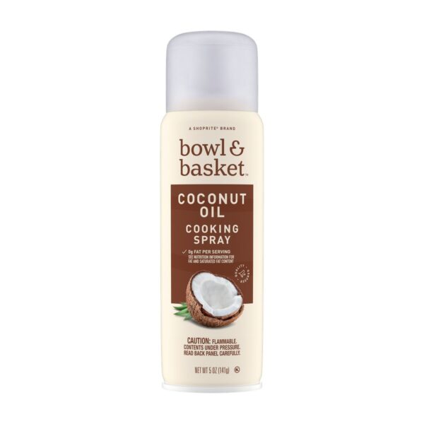 Bowl & Basket Coconut Oil Cooking Spray, 5 OZ