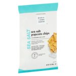Wholesome Pantry Orgánico Chips de Popcorn Sal de Mar, 4 OZ