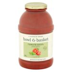 Bowl & Basket Salsa para Pasta Tomate y Albahaca, 45 OZ