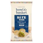 Bowl & Basket Tortilla Chips Bite Size, 12 OZ